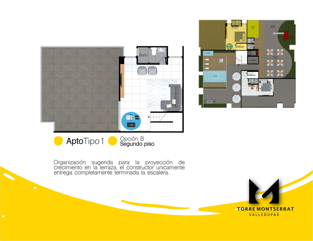 Apartamento Tipo 1 Opcion B Segundo Piso