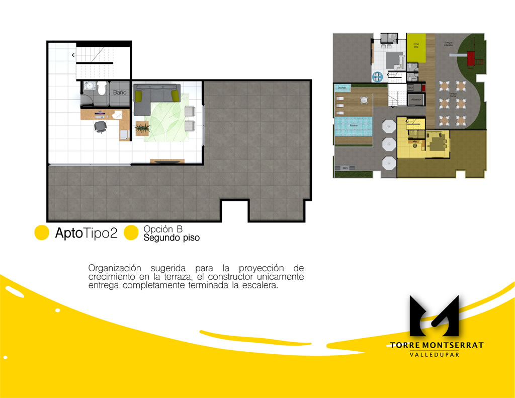 Apartamento Tipo 2 Opcion B Segundo Piso